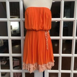 Jessica Simpson strapless dress